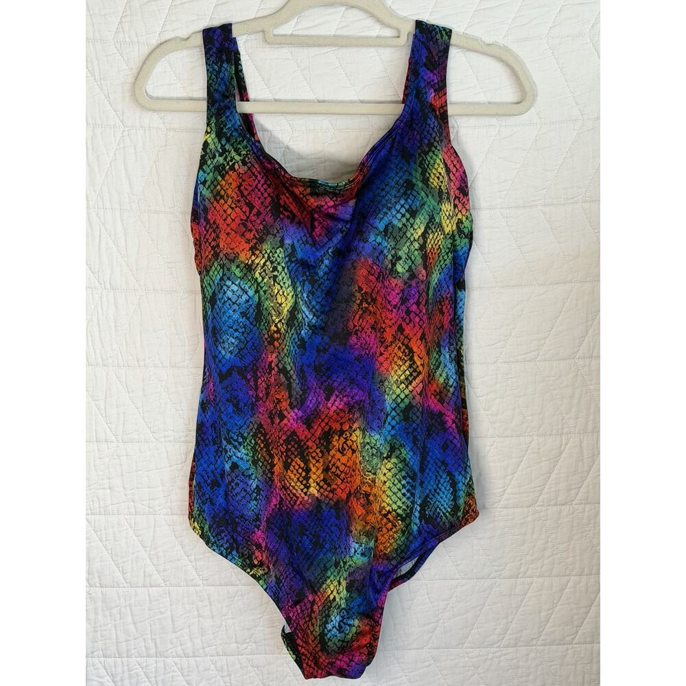 STUDIO WORKS Womens One 1 Piece Bathing Suit Swimsuit Sz 22W